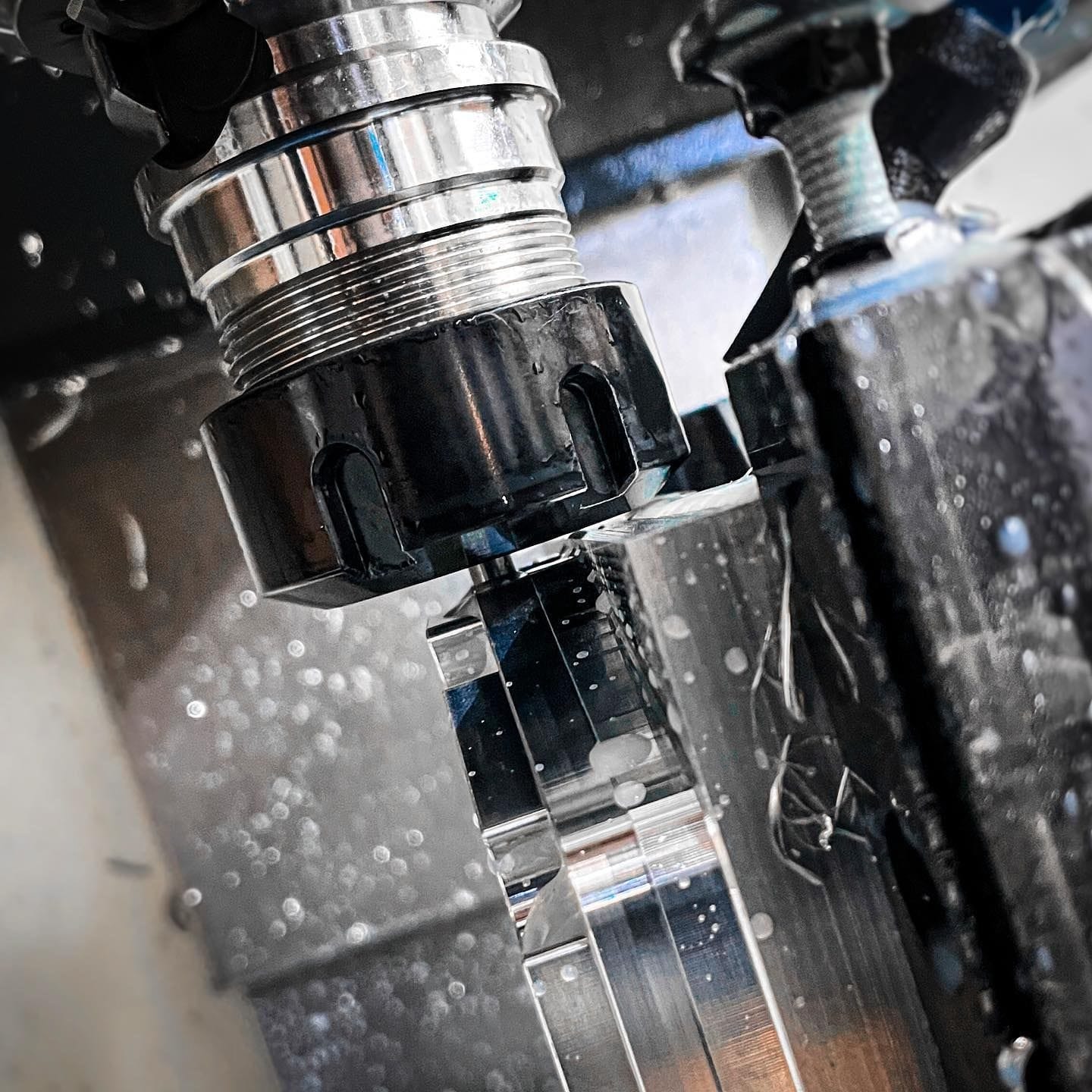 CNC Mill making parts